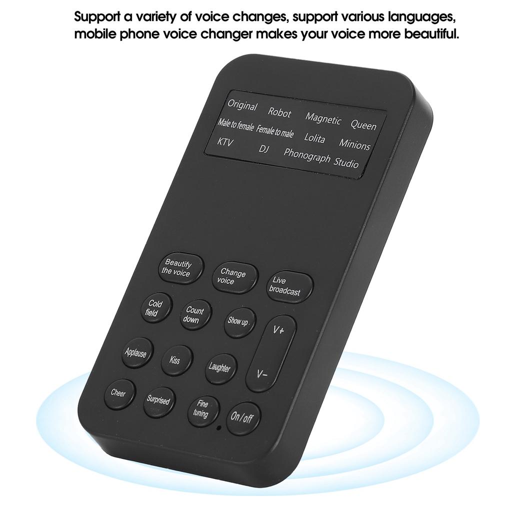 Male To Female Sound Changer Game Live Broadcast Phone Computer Universal Mini Sound Card