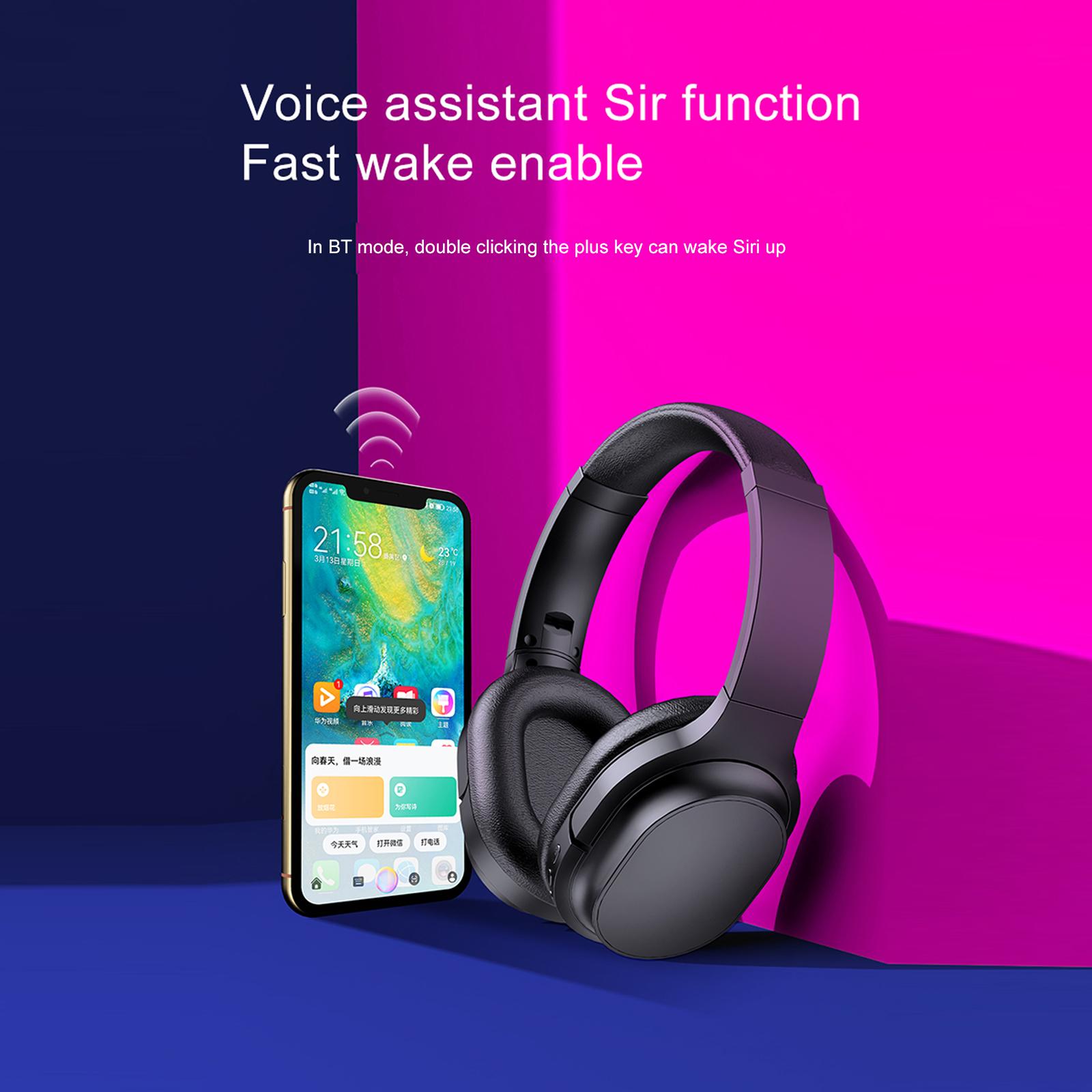 

OY713 Накладные музыкальные гарнитуры Беспроводные наушники BT5.0 Наушники для колл-центра с поддержкой микрофона