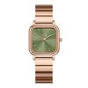 Simple Temperament Steel Belt Watch Women'S Niche Light Luxury Personalized Square Small Plate Quartz Watch Women