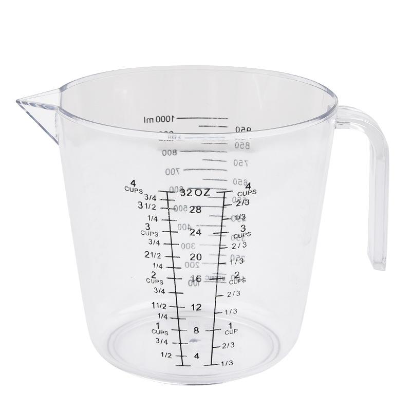 Household Measuring Jug with Graduated Markings