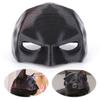 Bat Cat Avenger Mask Black Cat Bat Mask Creative Half Face Cat Mask Decorative Half Face Pet Mask for Halloween Cosplay