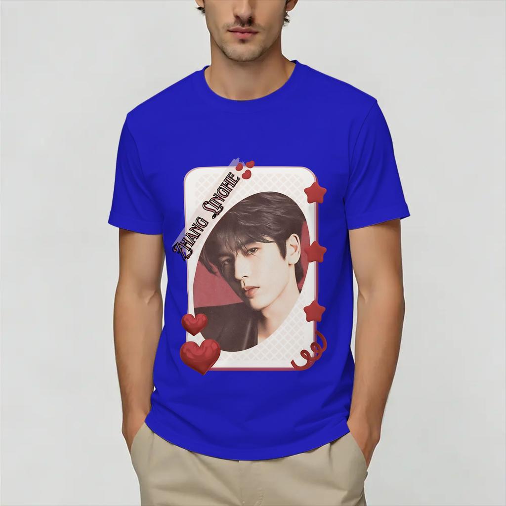 Funny Zhang Linghe TShirts for Unisex Crew Neck 100 Cotton T Shirt Short Sleeve Tee Shirt Adult Clothes