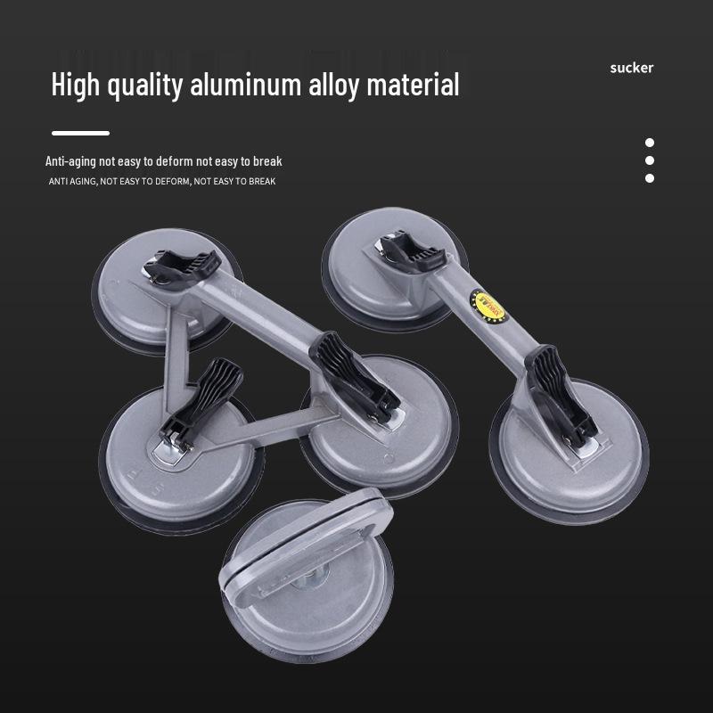 Heavy-Duty Aluminum Glass & Tile Suction Lifter