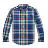 Ralph Lauren Boys Polo Checked Embroidered Shirt