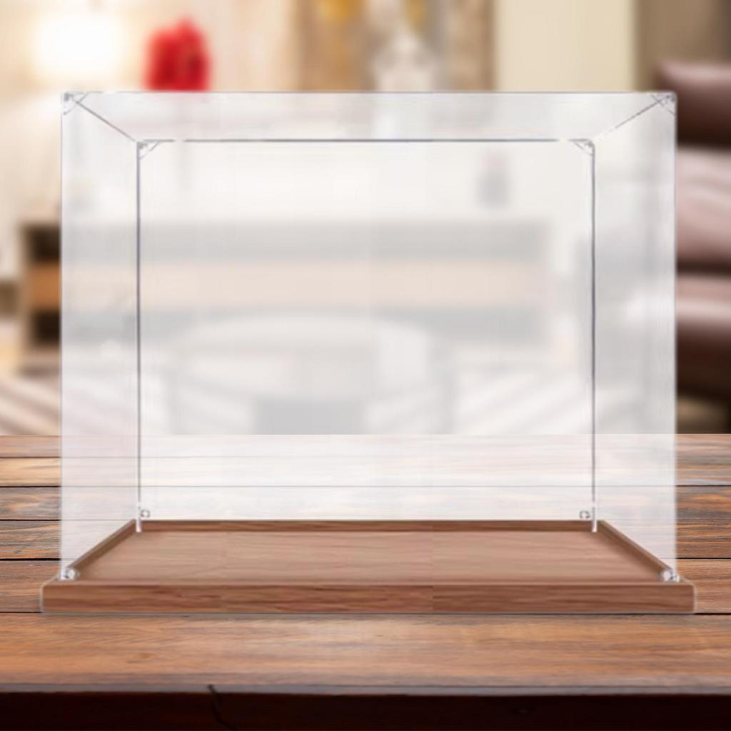 Acrylic Display Case Collectibles Box Figurine Showcase Organizer Dustproof Protection