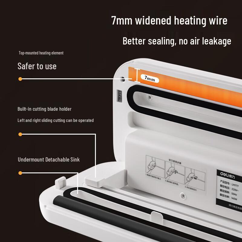 Deli LM777 Automatic Food Vacuum Sealer