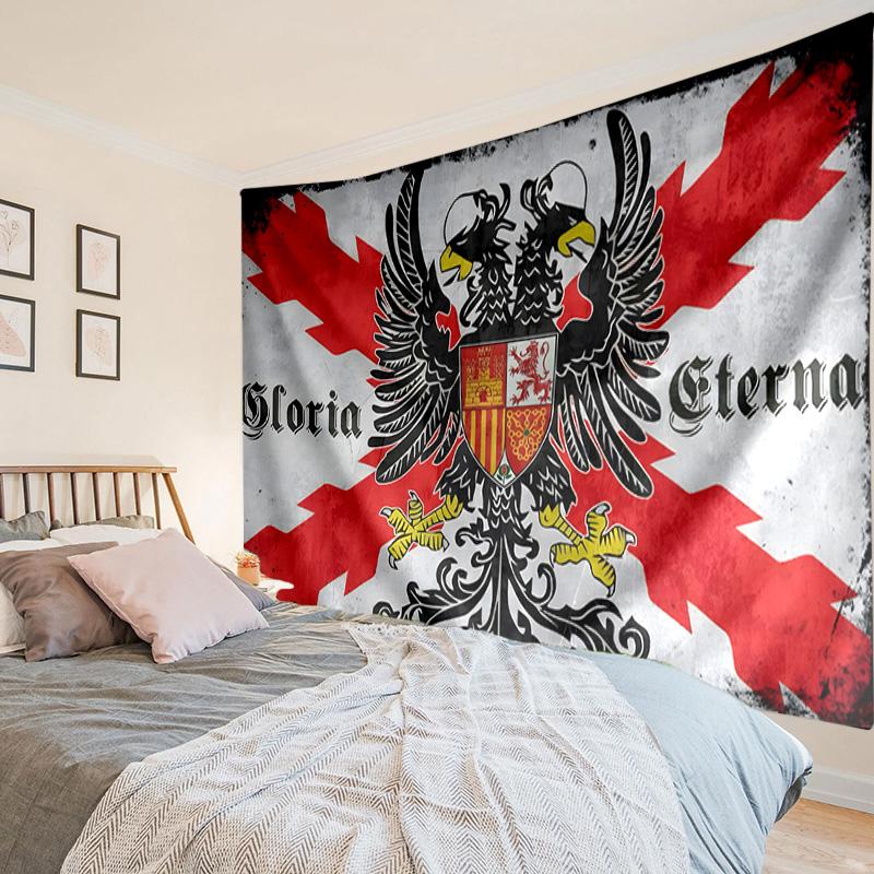 Eintracht FC Crest Tapestry, Unique Design Tapestry, Wall Decor for Bedroom,Livingroom, Playroom,Heartwarming Fan Holiday Gifts