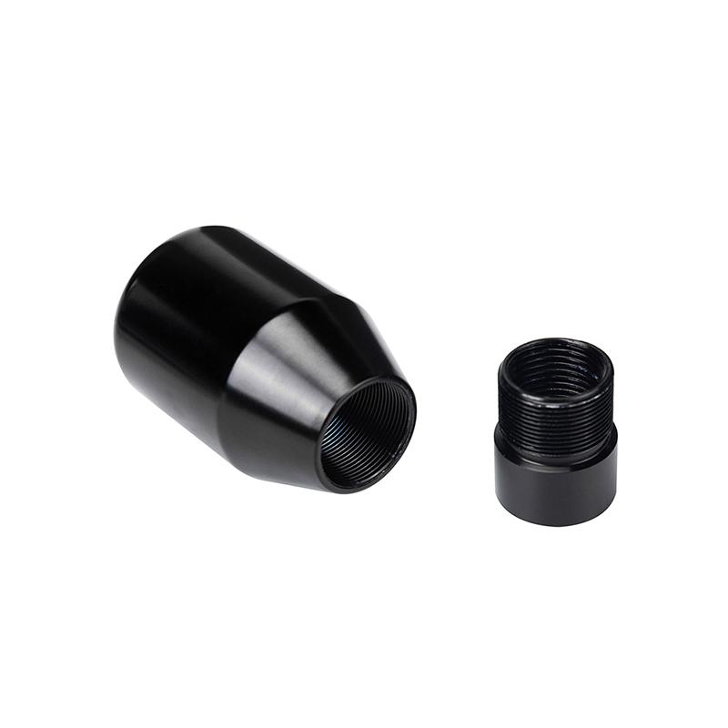 5 Speed Car Gear Stick Shift Shifter Lever Knob Cover Universal Manual Transmission Handle Case Glossy Black Auto Interior Parts