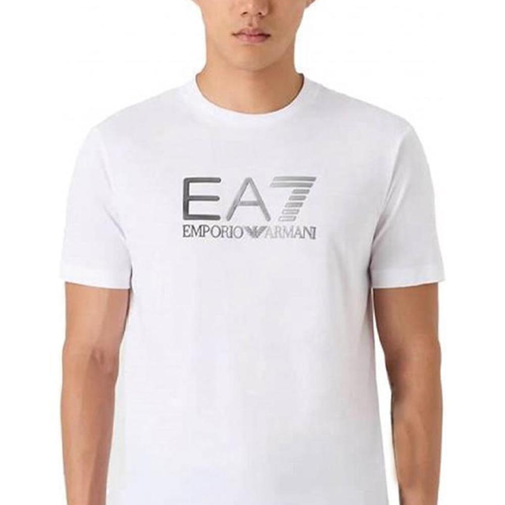 Emporio Armani EA7 T Shirt Men's White 6RPT71-PJM9Z-1100