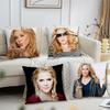 Amerikanischer Schauspieler A-Amy S-Schumer Kissenbezug Für Kissen Druck Sofa Dekoration Wohnraum Café Büro Nordische Schlichtheit