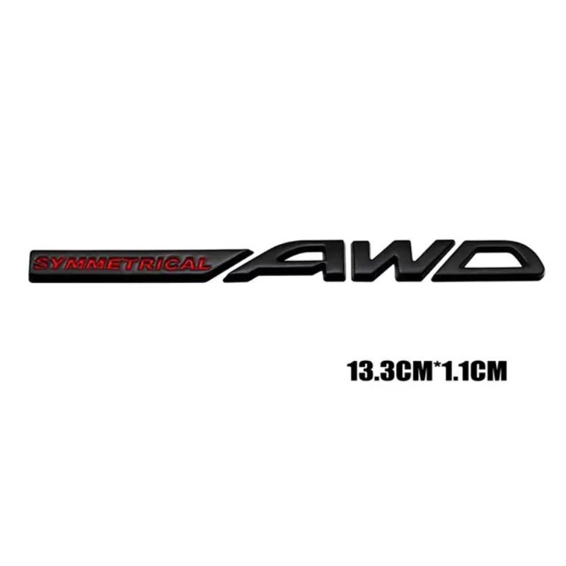 Car Body Sticker Auto Trunk Decorative Badge Decal for SYMMETRICAL AWD Emblem LEVORG STI TRIBECA WRC WRX XV ASCENT