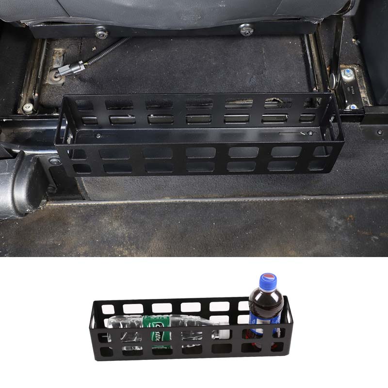 

For Land Rover Defender 90 110 2004-2019 Aluminum Car Front Seat Backrest Storage Basket Large Capacity Storage Box Accessories