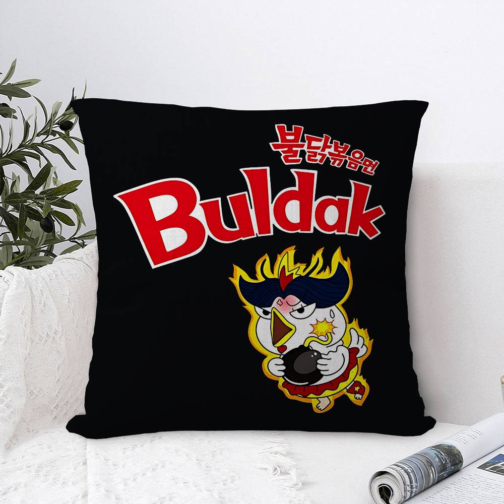 Каваи Аниме Б-Булдак РамеСн Стич Подушка Чехол Подушка для дивана Домашнее украшение комнаты Детский подарок 12x12Inch
