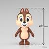 Aoshima Bunka Kyozai Rakupla Tokotoko Disney Character Chip Plastic Model Kit Co., Ltd. No. DP-10 Pre-colored