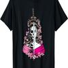 Geisha with Geisha and Cherry Blossom and Sakura T-Shirt