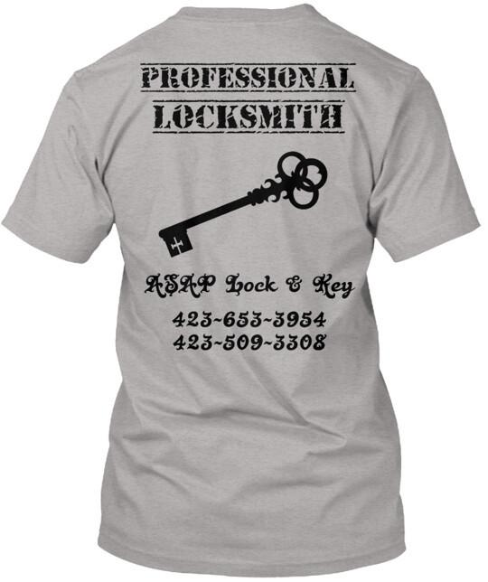Support Your Local Locksmith Tennessee T-shirt XXXXL