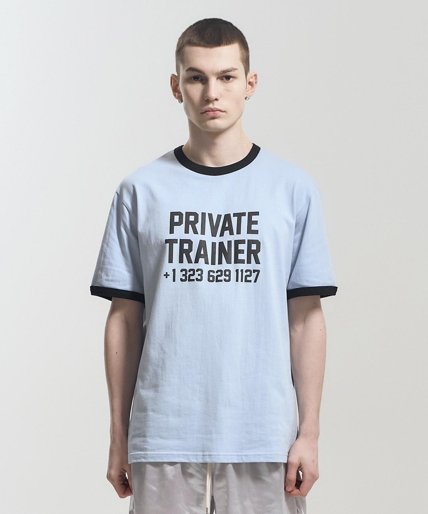 Pose Number Eight P.T Ringer Tee (Sky Blue/Black) 2