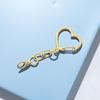 Heart Figure Eight Lobster Clasp Keychain DIY Beads Bag Pendant Accessories