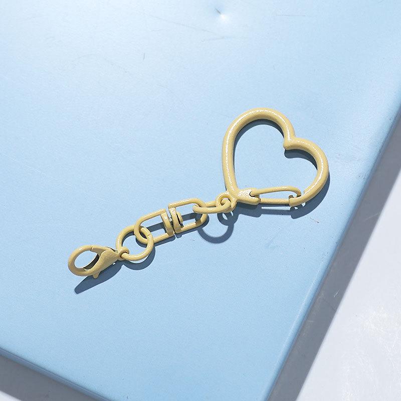 Heart Figure Eight Lobster Clasp Keychain DIY Beads Bag Pendant Accessories