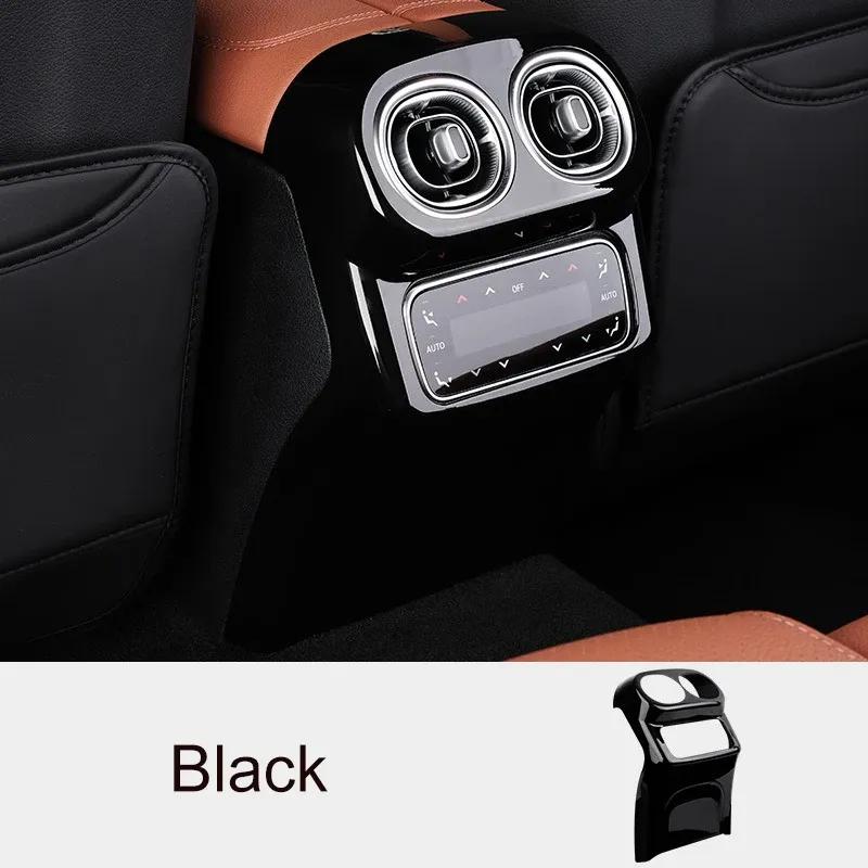 Car Rear Anti-Kick Panel Air Conditioner Outlet Vent Cover Trim For Mercedes Benz GLC Class X254  2024 Accessories