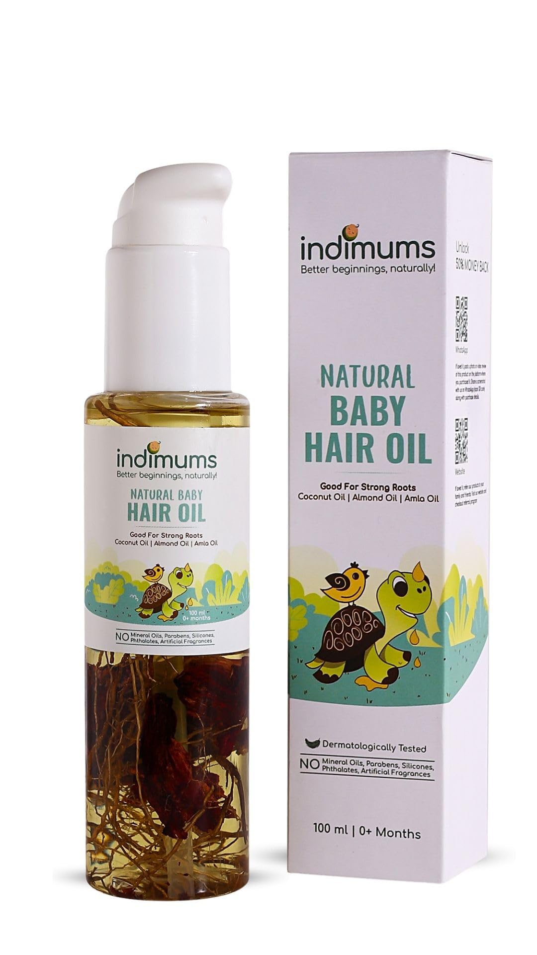 Indimums Baby Hair Growth Oil 100ml