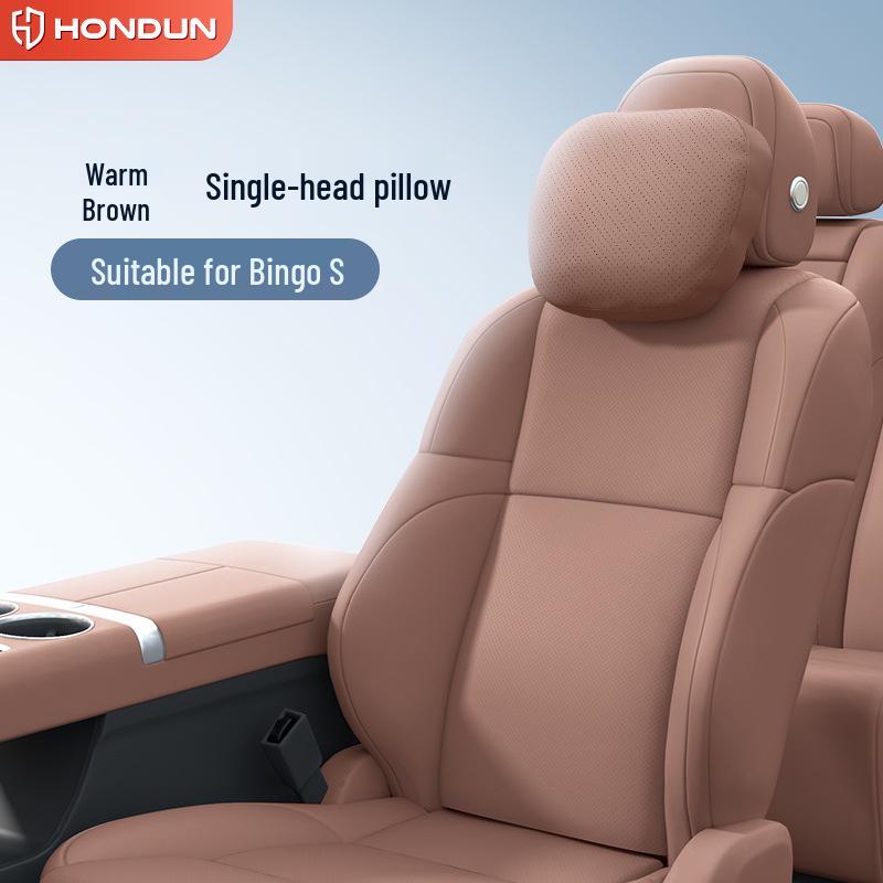 

Wuling Bingo Headrest Lumbar and Neck Support Pillow Set: Ultimate Car Interior Comfort Essentials