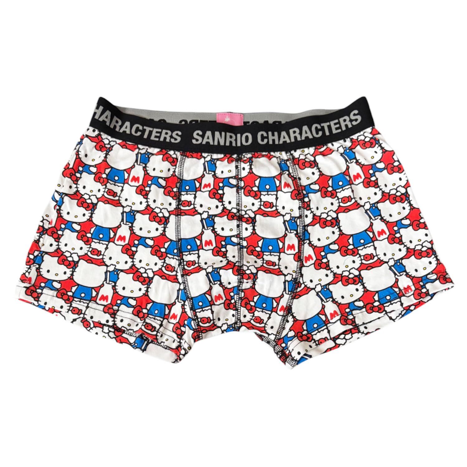 

Маленькая планета Sanrio трусы-боксеры Hello Kitty Молоко и Золотая рыбка Упакованы Средний размер