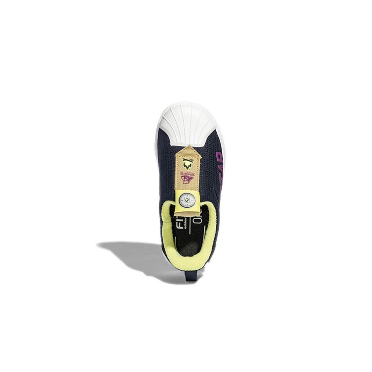 Adidas Superstar 360 X I Legend Ink Dětské tenisky Modrá záře-Fialová Čistě žlutá Q46513