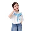 Xiaoyinman Girls' Casual Butterfly Print T-shirt