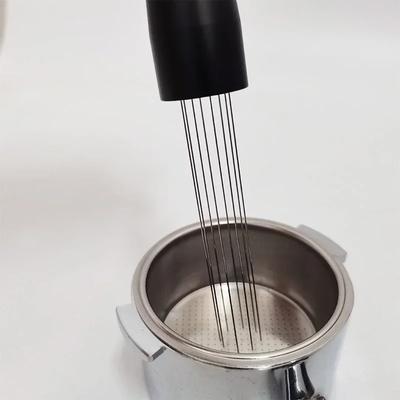 Professional Aluminum WDT Coffee Stirring Needle 6 Prong Tool for Espresso Machine Portafilter Coffee Powder Distributor