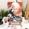 DIY Acrylic Canvas Oil Painting Kit – Handmade Digital Coloring Art Series (No Frame)