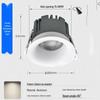 Nu Feng Borderless 10W LED Lens Downlight