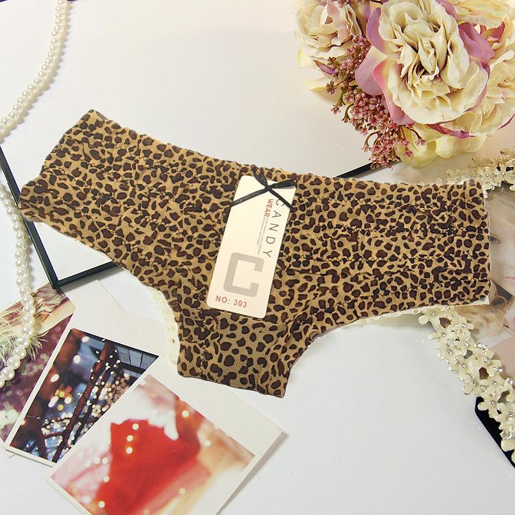 Culottes basses en dentelle résille élégantes: Lingerie pour femmes confortable, imprimée et transparente