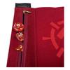 Enhance Gaming Red Tabletop Roll on a Scroll Dice Case and 7pc Acrylic Dice Set