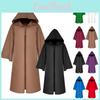 Premium Quality Star Wars Jedi Warrior Hooded Cloak Cape Robe For Cosplay Events