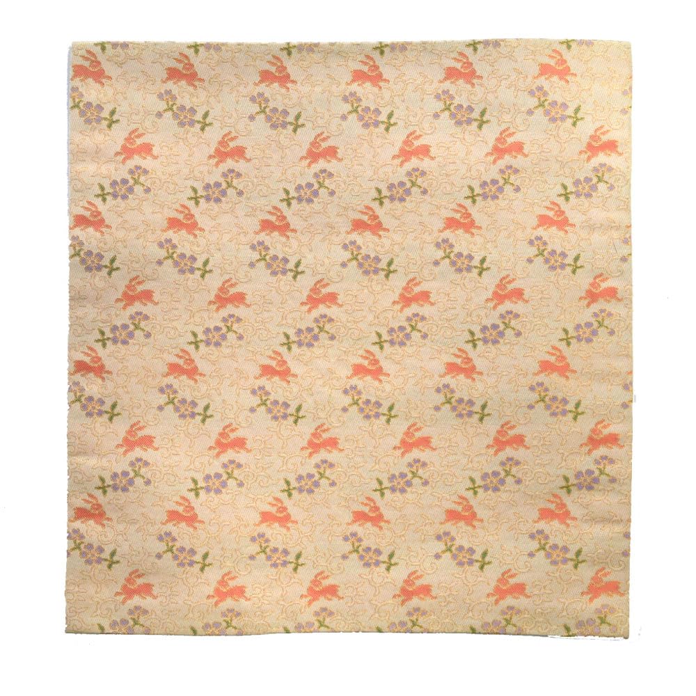 Nakagawa Masashichi Shoten Tea Ceremony Utensils Dashifukusa (Cloth Cloth) Arabesque Rabbit Pattern Specialty Fabric Omotesenke