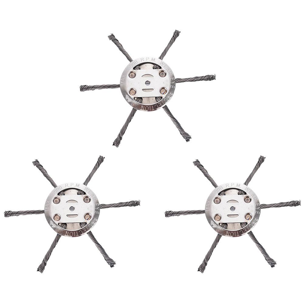 Lawn Mower Head Weed Eater Adapters Kit Weed Eater Trimmer Head Brush Cutter Steel Head for Electric String Trimmer Weed Eater