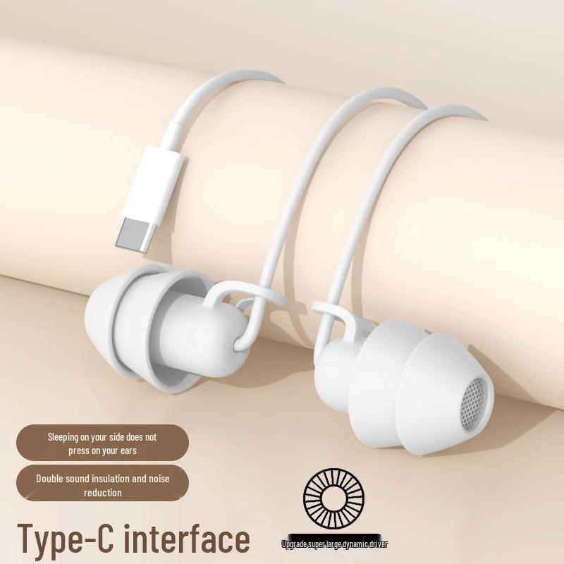 Comfortable Noise-Cancelling ASMR Sleep Earbuds for Side Sleepers