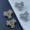Stylish Four-Leaf Clover Jewelry with High Color Retention and Micro-Set Zirconia