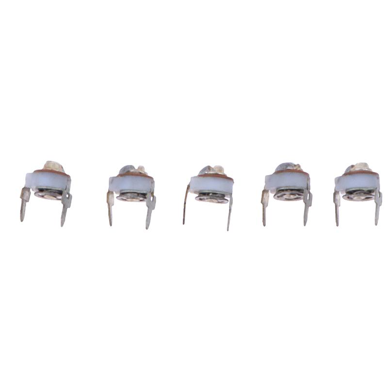 5Pcs 5Mm Ceramic Trimmer Capacit Adjustable Capacitor Trimmer Variable Ceramic Capacitor 3Pf 5Pf 10Pf 20Pf 30Pf
