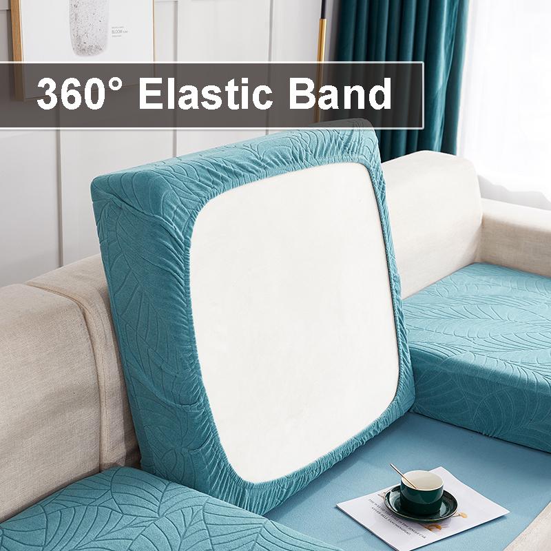 Sofa Seat Cushion Cover Elastic Thick Jacquard Sofa Seat Cover Sofa Cushion Cover L Shaped Sofa Cover
