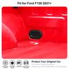 2x Rear Truck Bed Oval Drain Plug Cover For Ford F150 2015+ Accessories Black