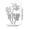 Flower Embossing Die Cuts for Birthday Card Making DIY Craft Scrapbooking