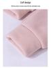 Women's Pink Lambswool Fleece Jacket: Windproof, Thick Velvet Liner, Warm Winter Outerwear