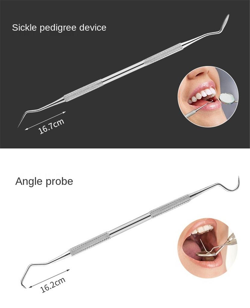 Dental Teeth Whitening Kit Dentist Tooth Plaque Calculus Tartar Remover Tool Set