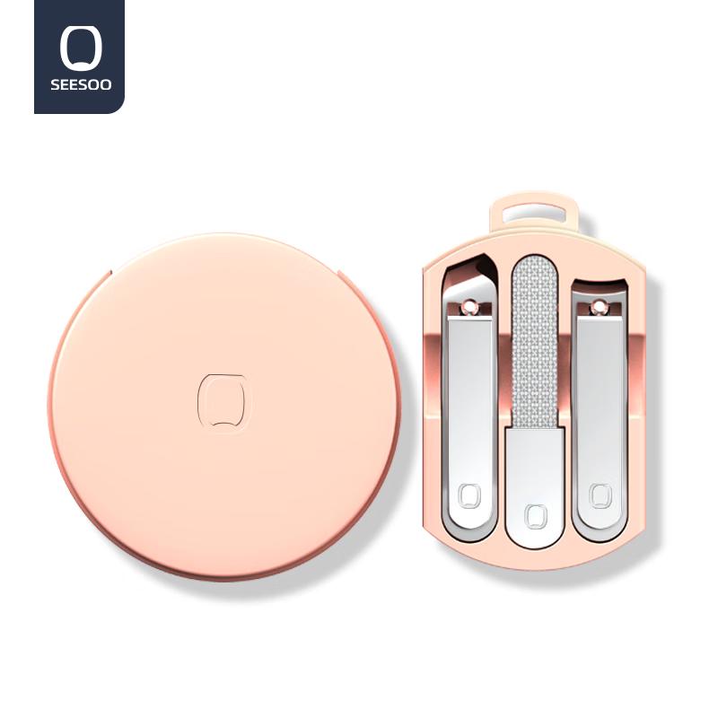 Seesoo Macaron 3-Piece Nail Clipper Set