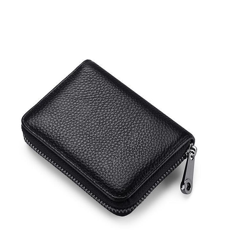 

Document Holder Card Case for Men and Women, Exquisite and High-End Design, Anti-Magnetic, Ultra-Thin, Multi-Slot Capacity чёрный