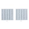 Bookmark Resin Molds Rectangle Transparent Resin Molds Silicone Bookmark Mold for DIY Art Crafts Jewelry Making Molds