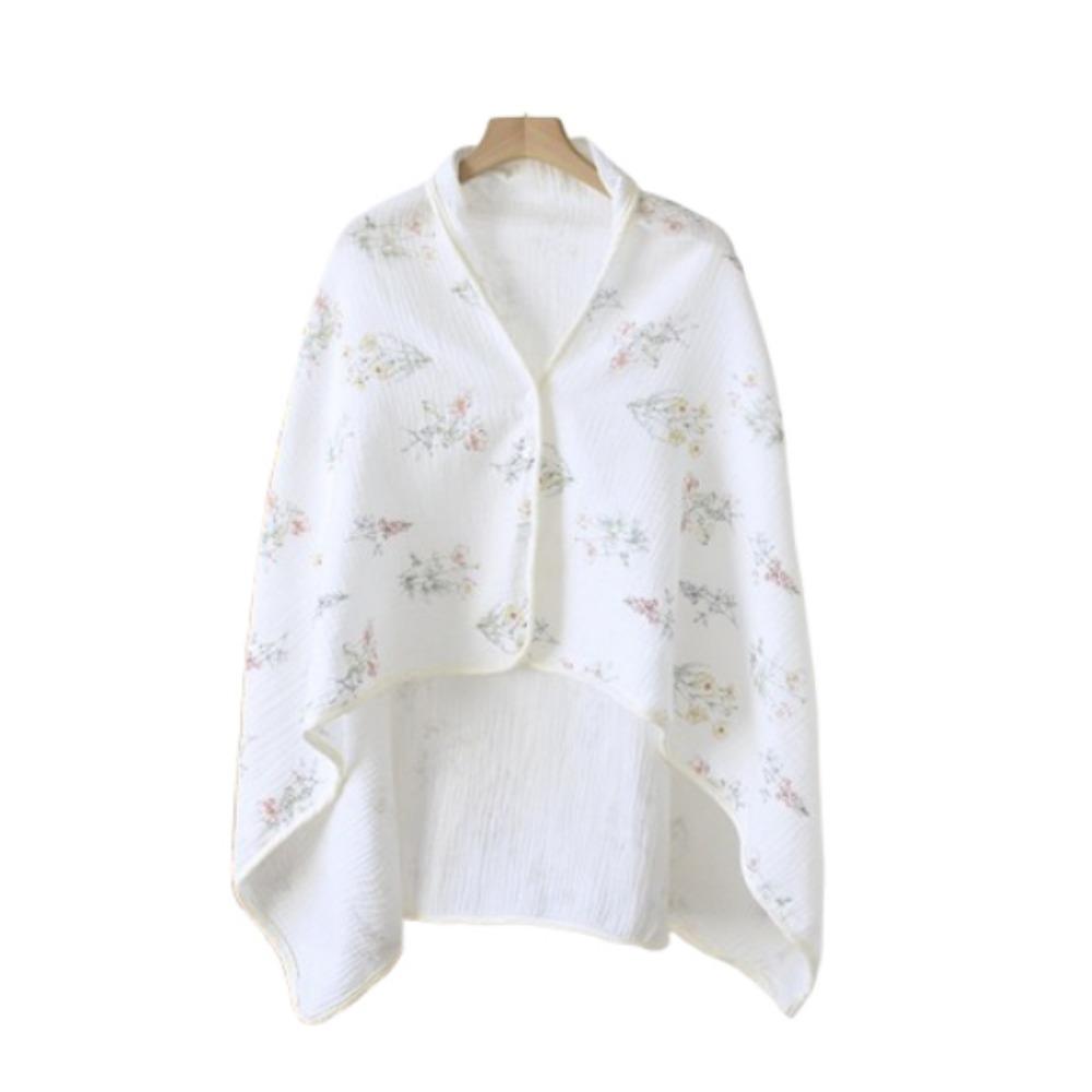 Breathable Breastfeeding Cover Floral Printed Outdoor Nursing Towel Pregnant