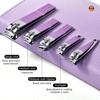30pcs Nail Clipper Kit Manicure Set Stainless Steel Professional Pedicure Kit For Nail Care Tools Fingernails & Toenails Trimmer For Home